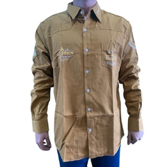 Camisa Masculina Terra De Peão ML Best Quality Mostarda 40084.50.5