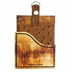Carteira Cincow Avestruz Guarana CW9937.1 - loja online