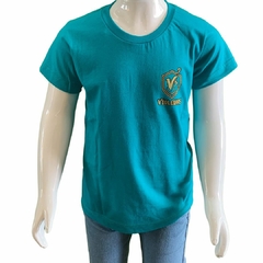 Camiseta infantil Violeiros Quarto De Milha Verde Mar 00401.6 - comprar online