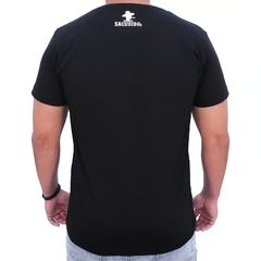 Camiseta Masculina Sacudido's Toca Tião Preto CM140 na internet