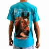Camiseta Masculina Violeiros Horse Rodeo Azul Bebê 00321
