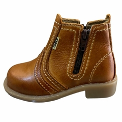 Botina Infantil F1000 Ziper Látego Whisky 1003.4 - Barcelos Country