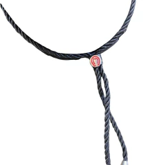 Suporte De Chápeu Em Corda Preto MM SP023 - Barcelos Country