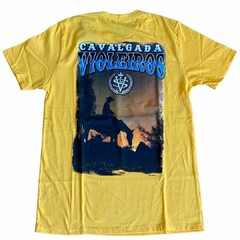 Camiseta Masculina Violeiros Cavalgada Amarela 10011.2