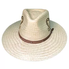 Chapéu Social Palha Mangalarga Marchador Ribite Marrom/Marrom CP34 - comprar online