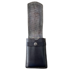 Bainha Para Celular Couro Balaiado Preto Cavalo BT23.1 - comprar online