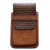 Bainha Para Celular Couro Balaiado MM Marrom BT03.4