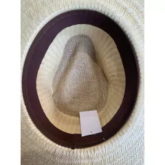 Imagem do Chapéu Social Palha Mangalarga Marchador Ribite Marrom/Bege CP88