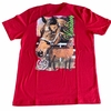 Camiseta Masculina Violeiros Horse Vermelha 10013