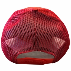 Boné Infantil Simbolo Mangalarga Marchador Vermelho Vermelho/Dourado BN193 - Barcelos Country