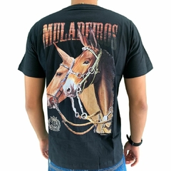 Camiseta Masculina Super Bulls Muladeiro Preta SB45