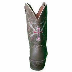 Bota Texana Infantil Marcial Café 1374 - loja online