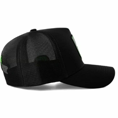 Imagem do Boné Sacudido's Preto Verde Neon BN512