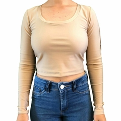 Cropped Mavolle Willa UV Protection Areia CW037.4