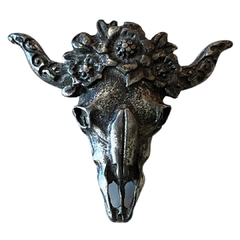 Broche Crânio Chumbo BR08.3
