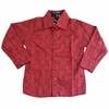 Camisa Infantil By For Men ML Bordo Bege 8.03