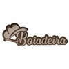 Adesivo Para Chapéu Couro Boiadeira AD56