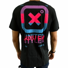 Camiseta Masculina TXC MC Custom Bordado Color Preto 191237 - comprar online
