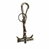 Chaveiro Couro Mosquetão Long Horn CM07