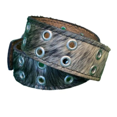 Cinto Couro Infantil Muladeiro Pelo Mescla Cinza 400.3 - comprar online