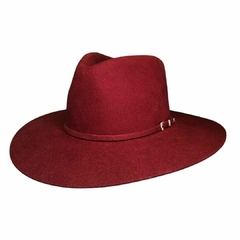 Chapéu Boho Jeito De Cowboy Bordô 71199
