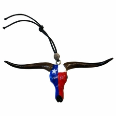 Long Horn De Retrovisor Bandeira Texas LH01