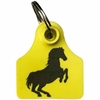 Chaveiro Brinco Boi Cavalo Amarelo C59