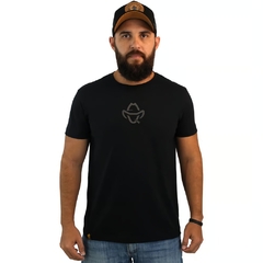 Camiseta Masculina Sacudido's Peão de Rodeio Preto CMP82 - comprar online