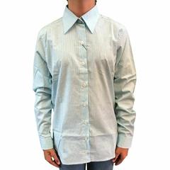 Camisete Infantil Country E Cia Xadrez Verde Água 3093