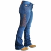 Calça Feminina Alabama BootCut Strass Nossa Senhora 460