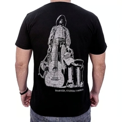 Camiseta Masculina Sacudido's Tradição Preto CMP58 na internet