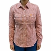 Camisete Radade ML Xadrez Fifty Vermelho/Marinho RDA27