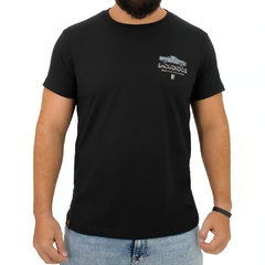 Camiseta Masculina Sacudido's Pampa Preto CMP74 - comprar online