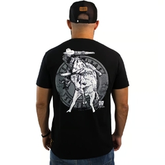 Camiseta Masculina Sacudido's Peão de Rodeio Preto CMP82 na internet