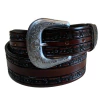 Cinto Couro Arame Café CT86 - comprar online