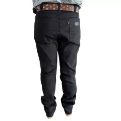 Calça Masculina Buphallos Tradicional Preta BPL981 - comprar online