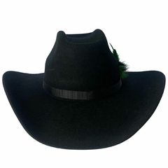 Chapéu Sibu Company Arizona Preto Feltro Pena Ref.047.14.90 103 - comprar online