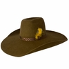 Chapéu Sibu Company Top Bull Lã 30X Castor Ref.69A 104.3