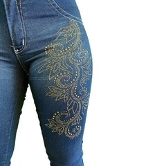 Calça Feminina West Country Flare Cipo Dourado 1076 - Barcelos Country