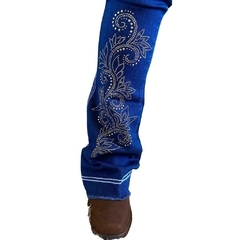 Calça Feminina West Country Flare Cipo Dourado 1076 na internet