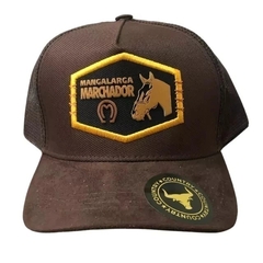 Boné Infantil MangaLarga Marchador Marrom BN389 - comprar online