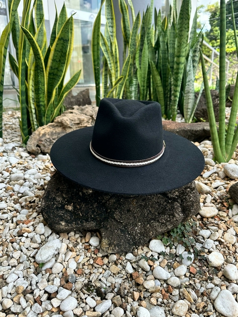 Chapéu Eldorado Company Lã Campeiro Preto EC396 - comprar online
