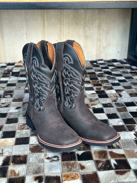 Bota Masculina Country Helazza Western Boots Hudson Café 21125 - comprar online