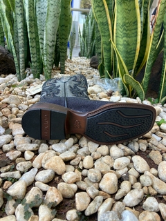 Bota Texana Feminina Goyazes Arraia Preto 243203-ARP - Barcelos Country