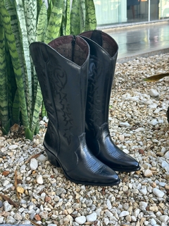 Bota Country Helazza Western Boots Preta 92025P - comprar online