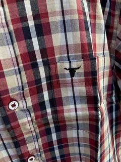 Camisa Infantil Laço Forte ML Xadrez Bordô/Branca/Preta 171013.72 na internet