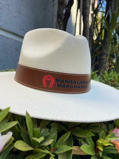 Chapéu Mundial Social Lonado Branco Mangalarga Marchador CM55 na internet