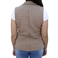 Colete Feminino Sacudido's - Viscose Marrom VF01 - loja online