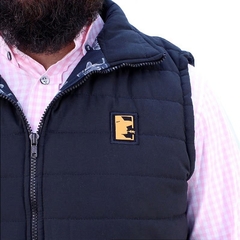 Colete Sacudido's - Preto - Logo Laranja COL13 na internet