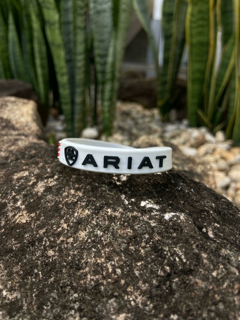 Pulseira Silicone Ariat Branca PA73 - comprar online